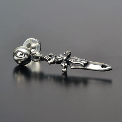 シルバースタッドピアス(片耳用)