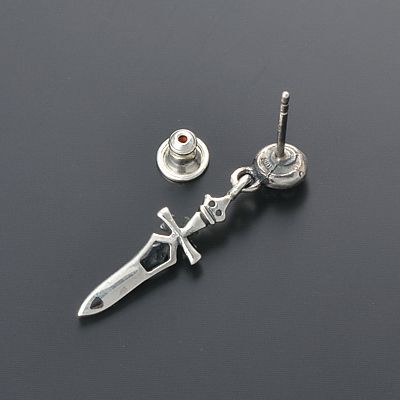 シルバースタッドピアス(片耳用)