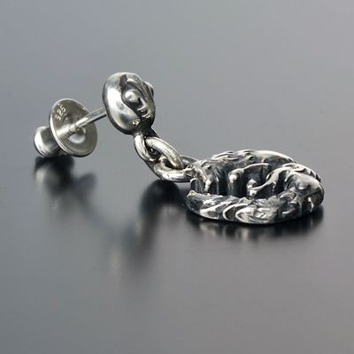 シルバースタッドピアス(片耳用)