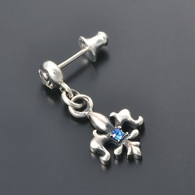 シルバースタッドピアス(片耳用)