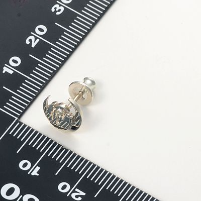 シルバースタッドピアス(片耳用)