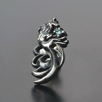 シルバースタッドピアス(片耳用)