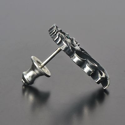 シルバースタッドピアス(片耳用)