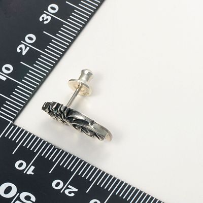 シルバースタッドピアス(片耳用)