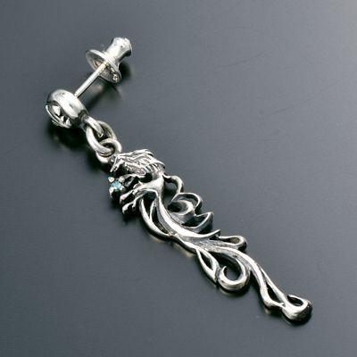 シルバースタッドピアス(片耳用)