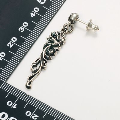 シルバースタッドピアス(片耳用)