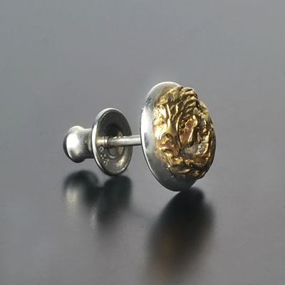 シルバースタッドピアス(片耳用)