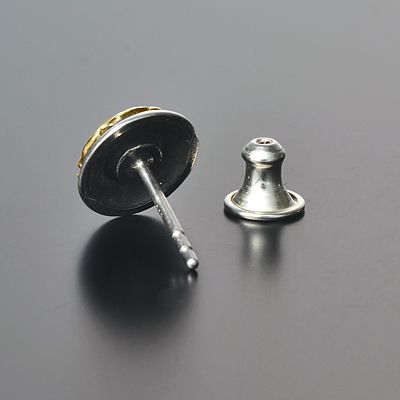 シルバースタッドピアス(片耳用)