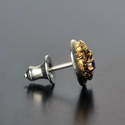 シルバースタッドピアス(片耳用)