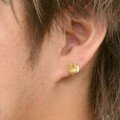 シルバースタッドピアス(片耳用)