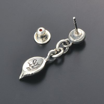 シルバースタッドピアス(片耳用)