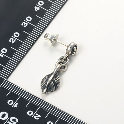 シルバースタッドピアス(片耳用)