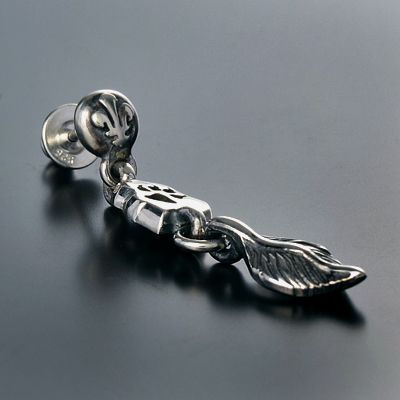 シルバースタッドピアス(片耳用)