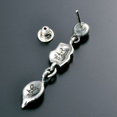 シルバースタッドピアス(片耳用)