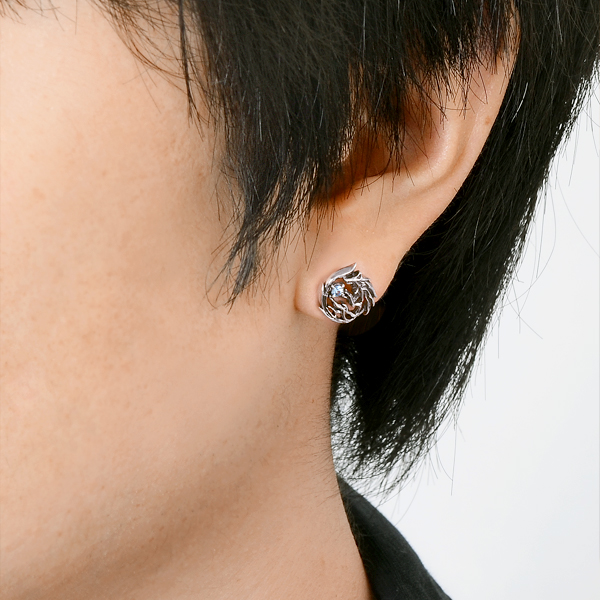 シルバーピアス(片耳用)