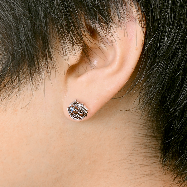 シルバーピアス(片耳用)