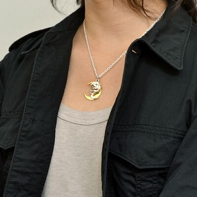 シルバーネックレス