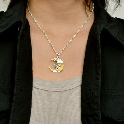 シルバーネックレス