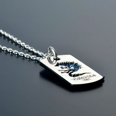 シルバーネックレス