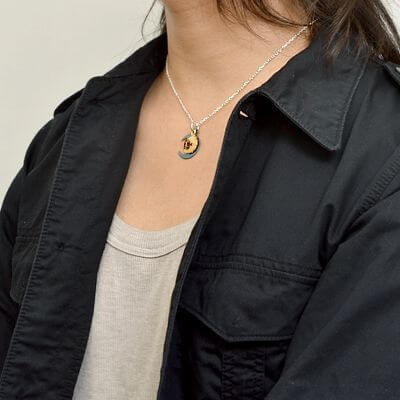 シルバーネックレス