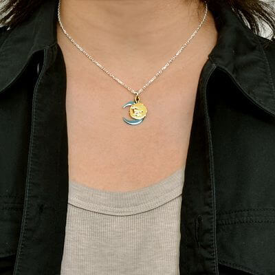 シルバーネックレス