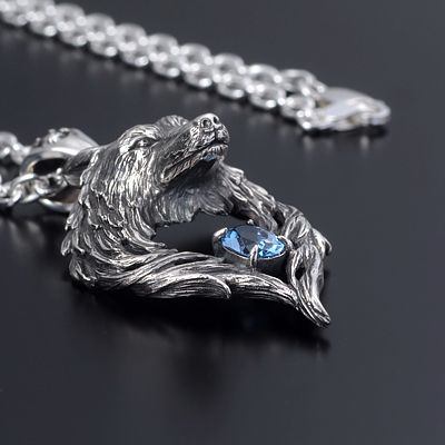 シルバーネックレス