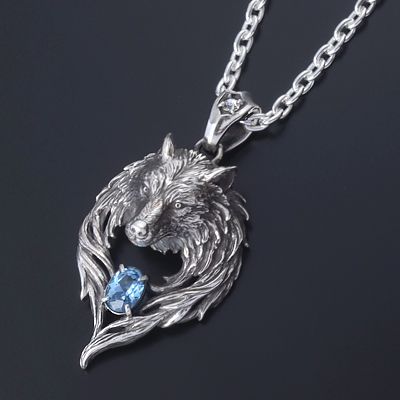 シルバーネックレス