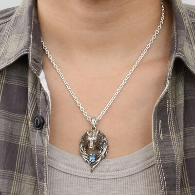 シルバーネックレス