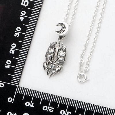 シルバーネックレス