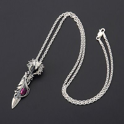 シルバーネックレス