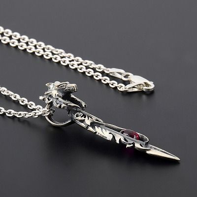 シルバーネックレス