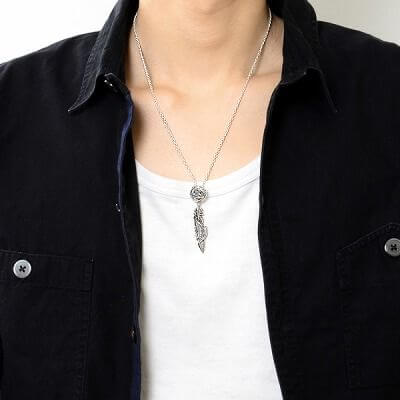 シルバーネックレス