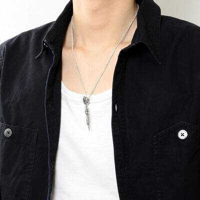 シルバーネックレス