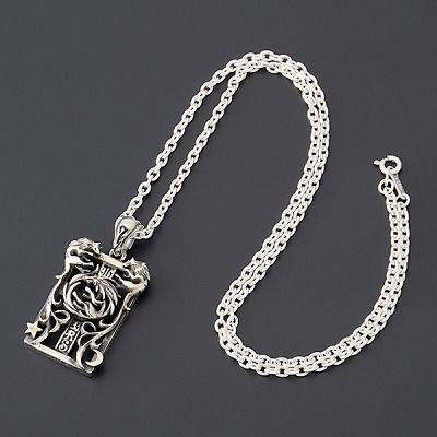 シルバーネックレス