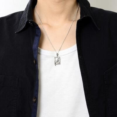 シルバーネックレス