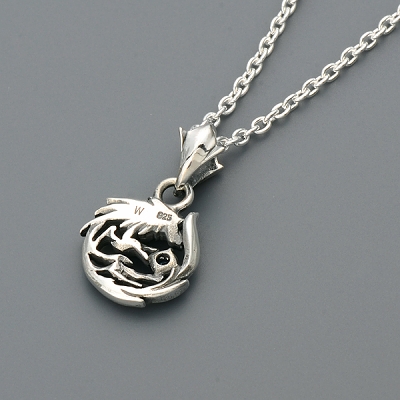 シルバーネックレス