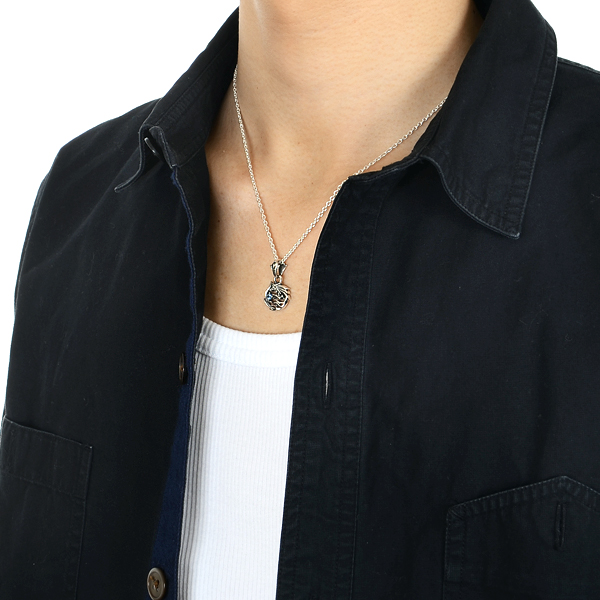 シルバーネックレス