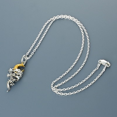 シルバーネックレス