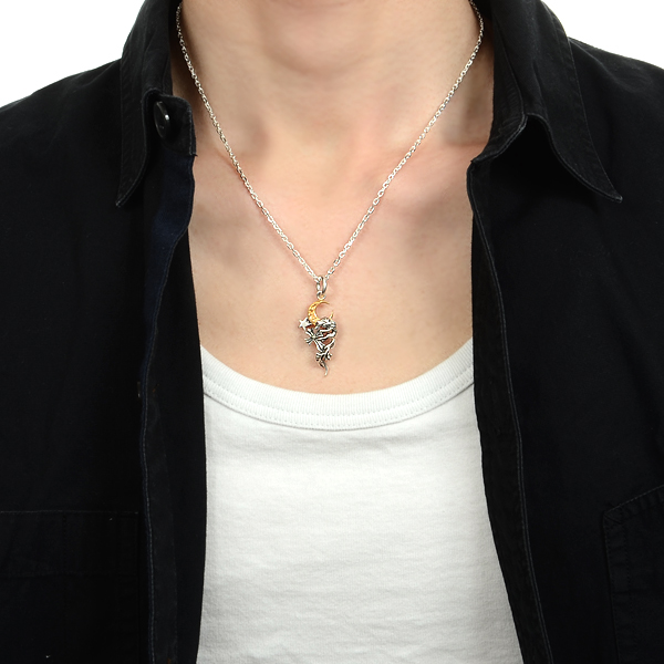 シルバーネックレス