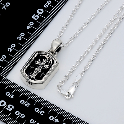 シルバーネックレス