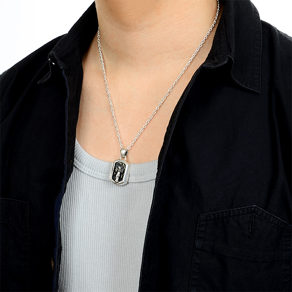 シルバーネックレス