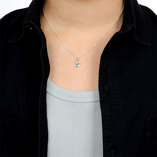 シルバーネックレス