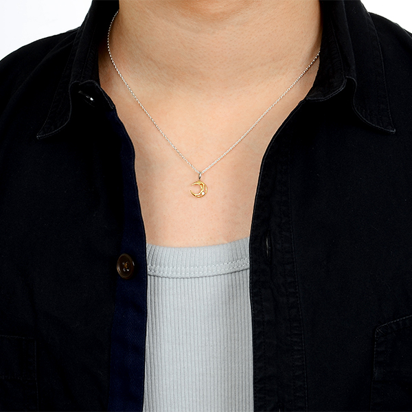 シルバーネックレス