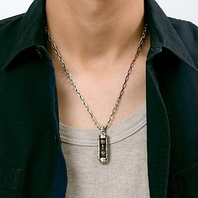 シルバーネックレス