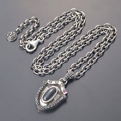 シルバーネックレス