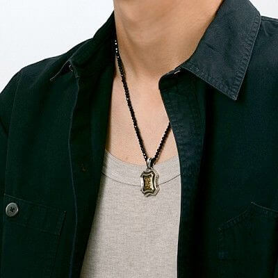 シルバーネックレス