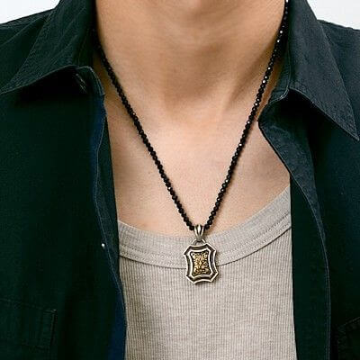 シルバーネックレス