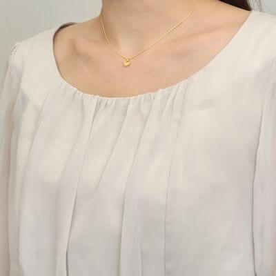 シルバーネックレス