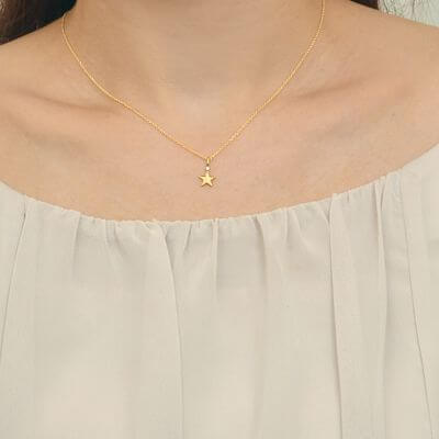 シルバーネックレス