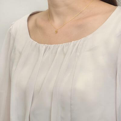 シルバーネックレス